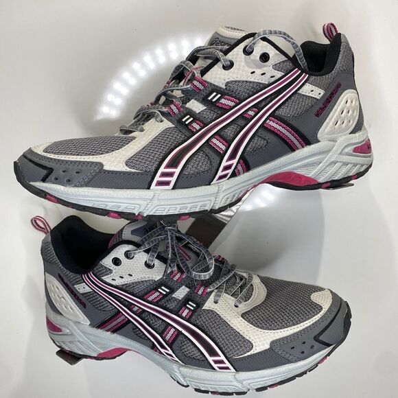 ASICS GEL-ENDURO 5 GRAY/PURP/BLK (T9C9N) SZ 11 - Picture 1 of 6